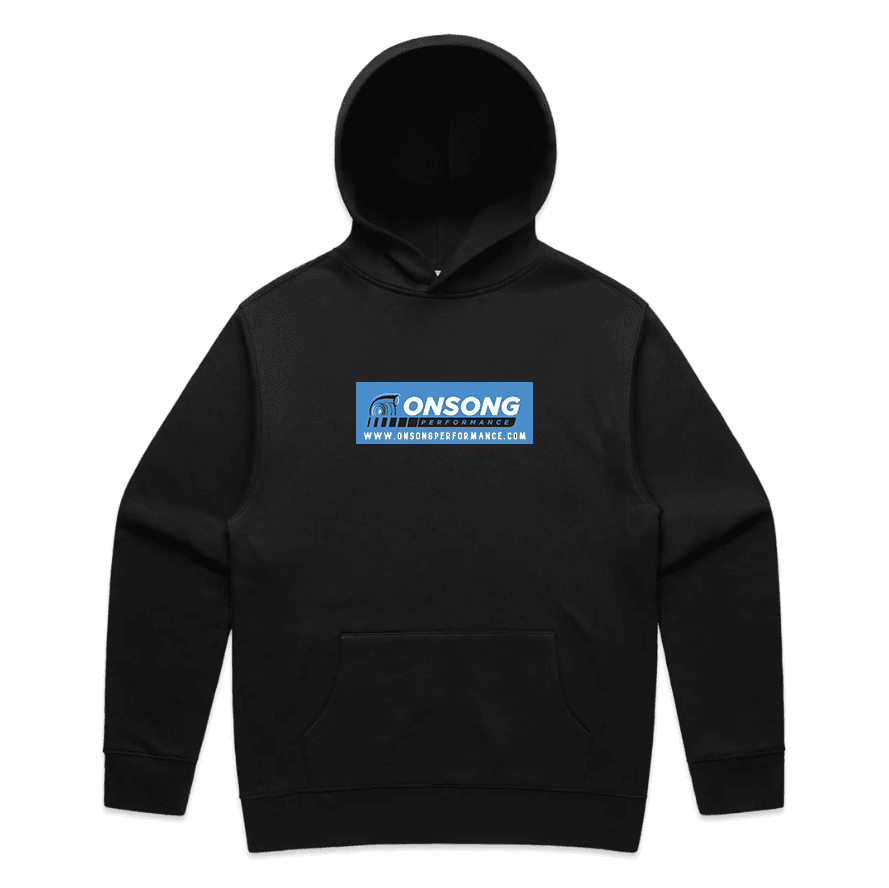 OnSongPerformance Box logo hoodie