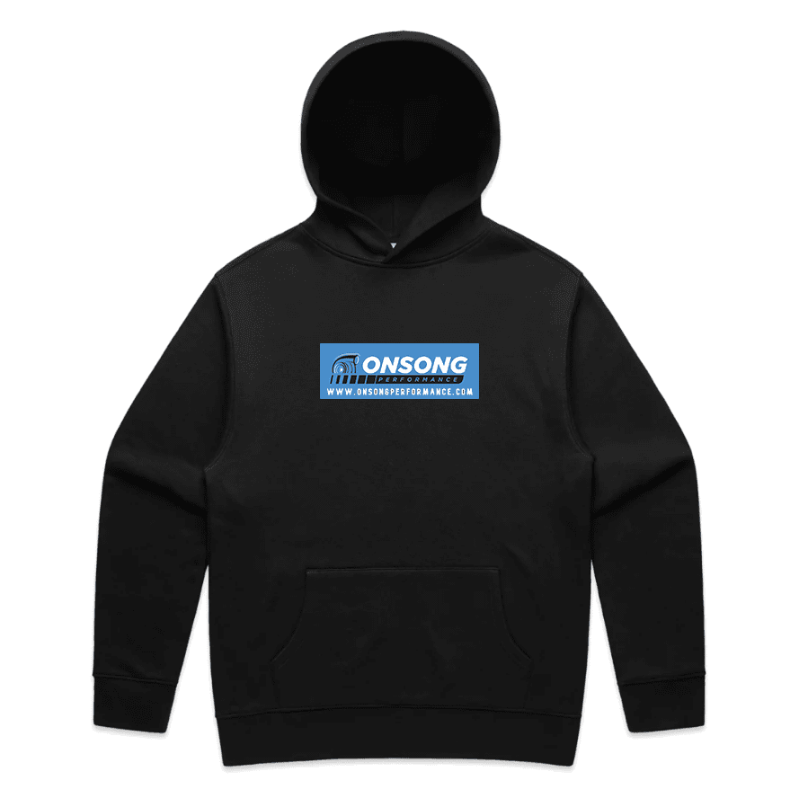 OnSongPerformance Box logo hoodie – BoostGumps